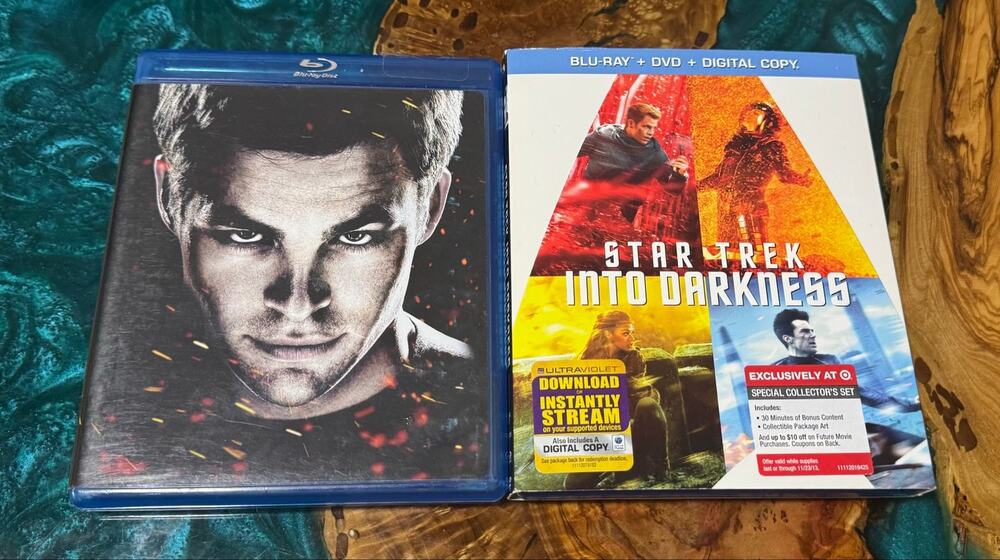 Two Star Trek Blu Ray Movies